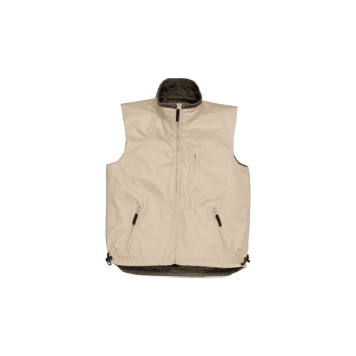 COLETE REVERSÍVEL BEGE (SAFARI) S418 COLETE REVERSÍVEL BEGE (SAFARI) S418